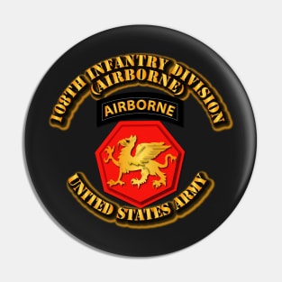 108th Infantry Division - Airborne Pin