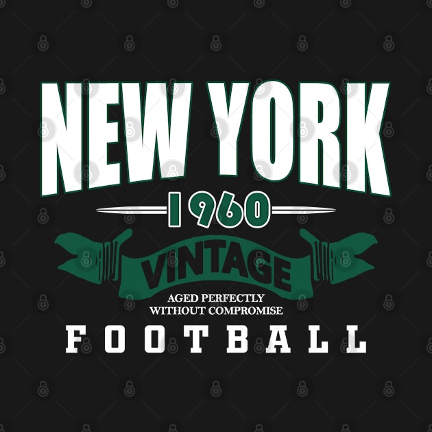 New York Pro Football - Vintage 1960 by FFFM