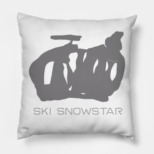 Ski Snowstar Resort 3D Pillow