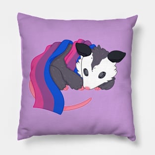 Bisexual Pride Possum Pillow