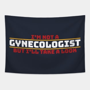 I’m not gynecologist but i’ll take a look - Cool Typograph Tapestry
