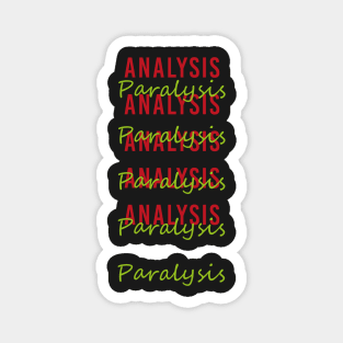 Analysis Paralysis - Board Game Inspired Graphic - Tabletop Gaming Magnet