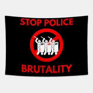 STOP POLICE BRUTALITY Tapestry