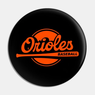 Orioles Up to Bat Pin