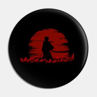 Dark moon samurai master Pin