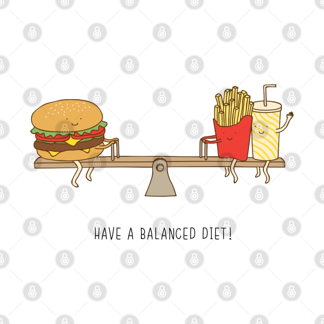 balanced diet by milkyprint