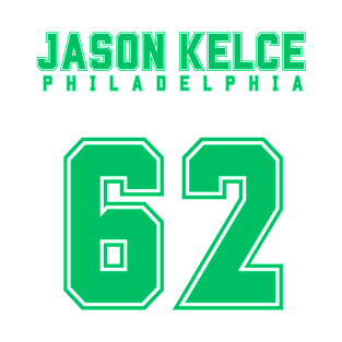 Jason Kelce 62 Philadelphia Eagles Jason KELCE T-Shirt