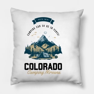 Colorado Camping Nirvana - Adventure Pillow