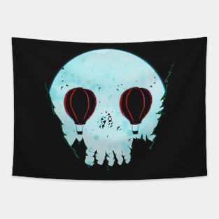 Skull Moon Tapestry