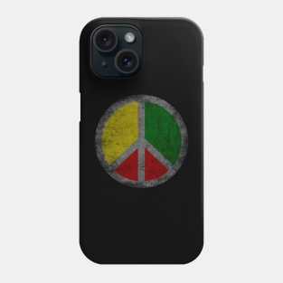 Peace Sign African Themed Design for Africa and Peace Lover Gift Phone Case