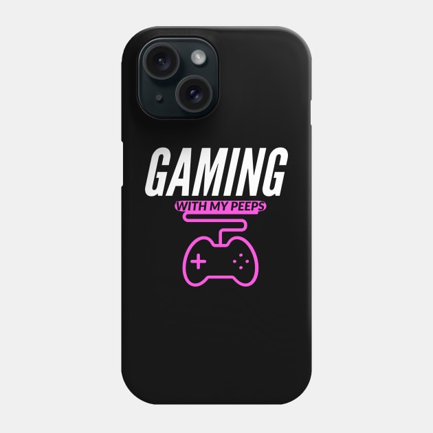 A night with my peeps Phone Case by mksjr