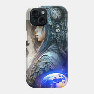 Moon Girl Warrior Phone Case