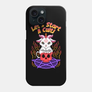 Let's Start A Cult - American Phone Case