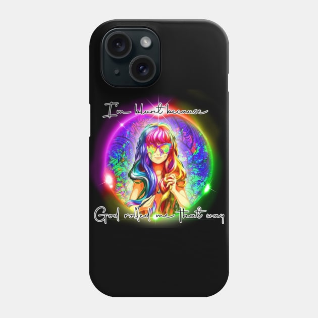 God rolled me blunt Phone Case by Duckgurl44