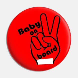 Baby on board Pin