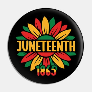 Juneteenth King Celebrating 1865 Black Boys Kids Toddler men women Juneteenth Pin