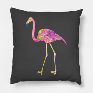 Flamingo Mosaic Pillow