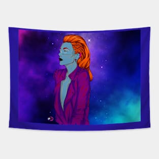 Alien women Tapestry