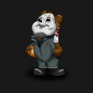 Beware the bear-Michael Myers T-Shirt