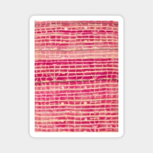 Pink Antique Moroccan Kilim Pattern Magnet