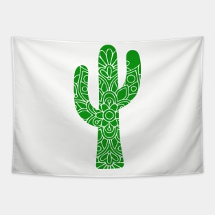 Fancy Cactus Mandala Tapestry