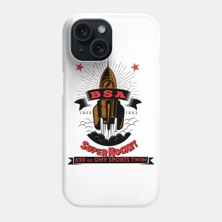 Vintage BSA Super rocket Motorcycle Phone Case