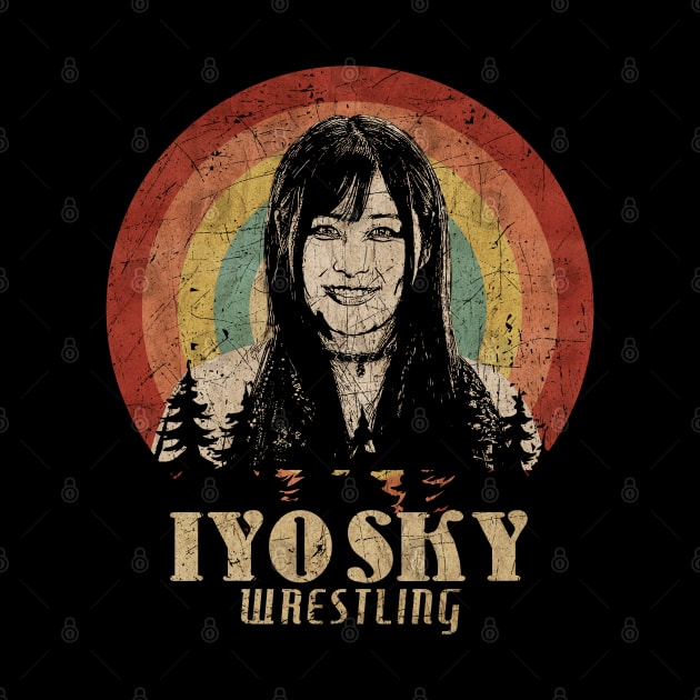 Retro Sunset Iyo Sky Wrestling by Next And Stop