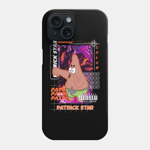 Patrick Star t-shirt Phone Case by Family Desain