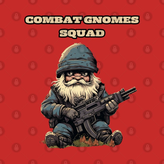 Military Gnome Squad by FrogandFog