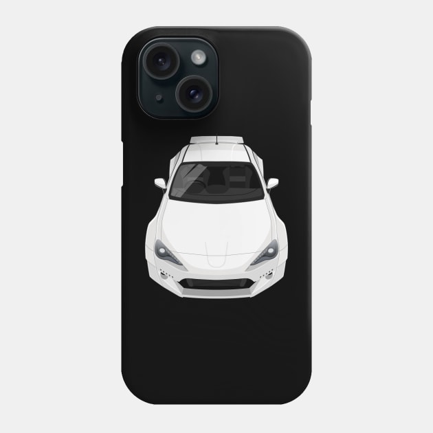 GT86 Body Kit - White Phone Case by jdmart