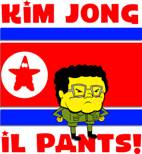 Kim Jong Il Pants Magnet