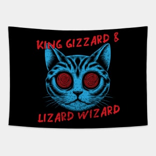 King Gizzard And The Lizard Wizard //\\ Fanart Tapestry