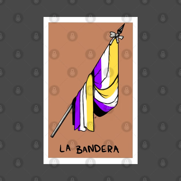 Nonbinary Loteria Bandera by Wild Create