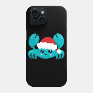 Blue Crab Christmas Phone Case