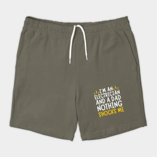 Electrician And Dad Funny Quote Shorts