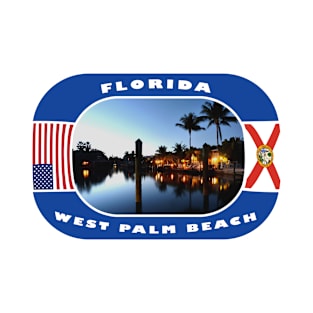 Florida, West Palm Beach City, USA T-Shirt