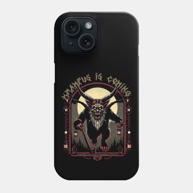 Krampus is coming Phone Case by Trendsdk