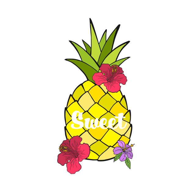 Sweet Pineapple by KateVegaVisuarts