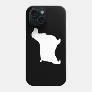 English Cocker Spaniel Silhouette Phone Case