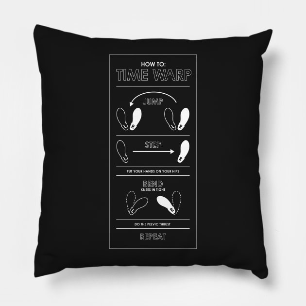 TIME WARP (AGAIN) Pillow by Heyday Threads