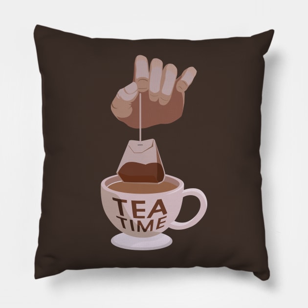 Overwatch Tea Time Pillow by FullmetalV