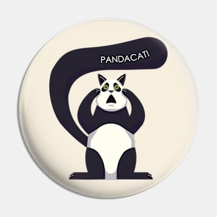 cat panda Pin