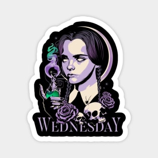 Wednesday Addams Magnet