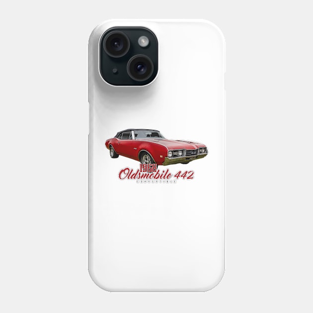 1968 Oldsmobile 442 Convertible Phone Case by Gestalt Imagery