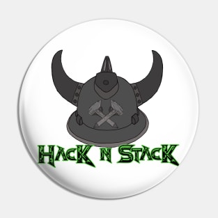 Hack n Stack Warrior helmet Pin