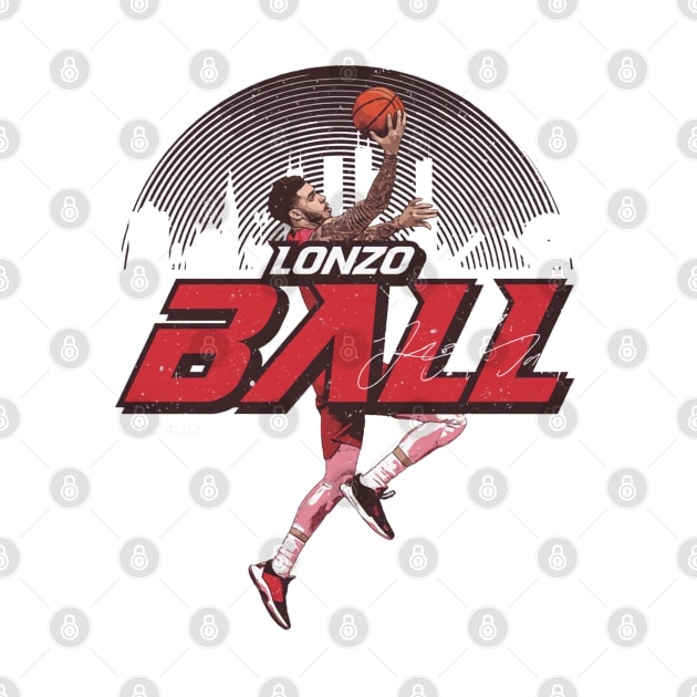 Lonzo Ball Chicago Skyline by Buya_Hamkac
