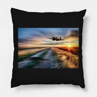 Sunset Warrior Pillow