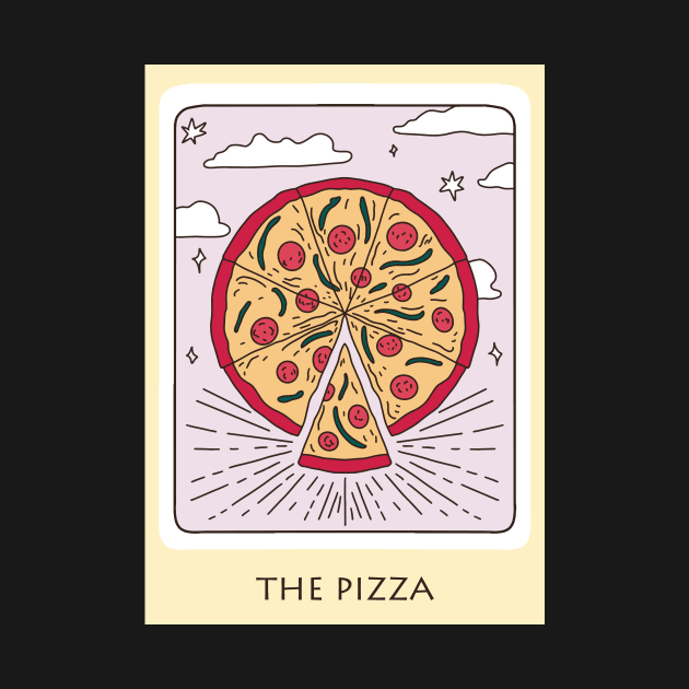 The Pizza Tarot Card by star trek fanart and more