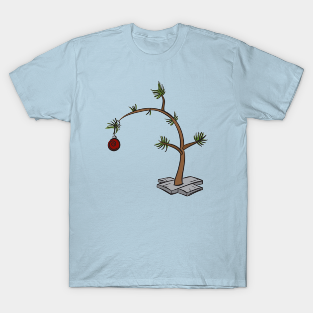 Discover Charlie Brown Christmas Tree - Charlie Brown Christmas Tree - T-Shirt