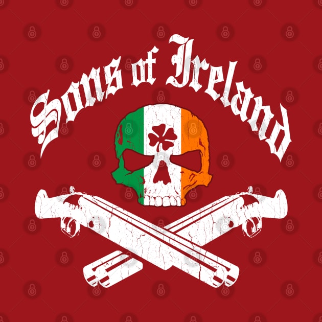 Sons of Ireland (vintage distressed look) by robotface